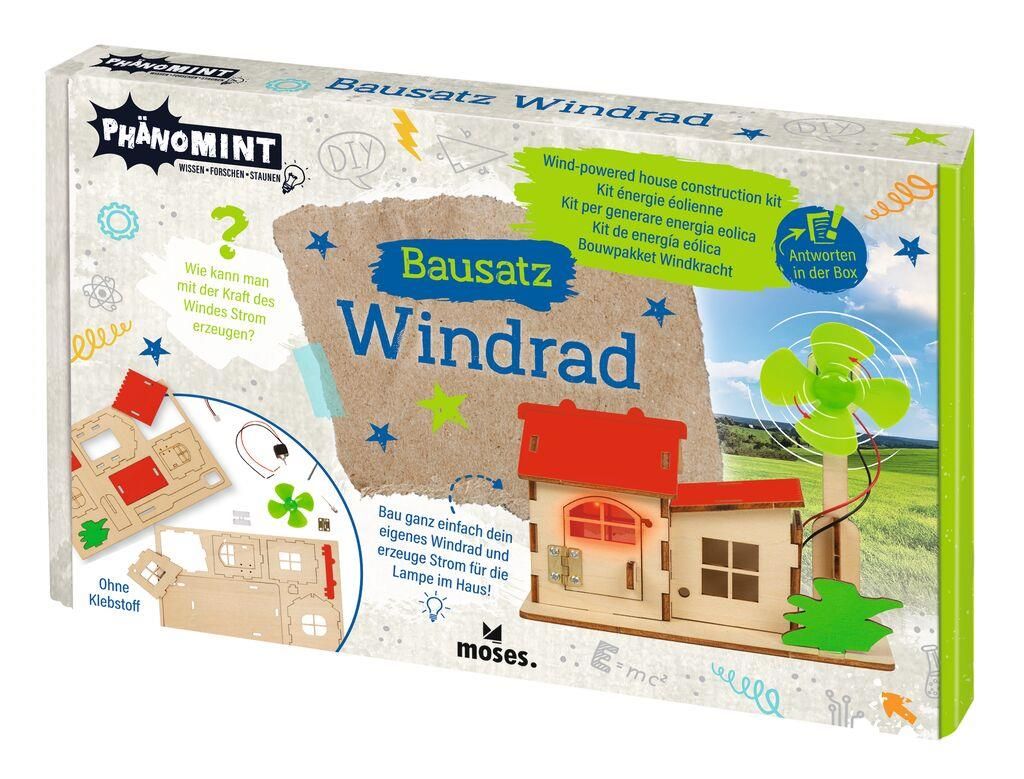 Moses verlag - Moses - PhänoMINT windmolen bouwpakket - Playlaan