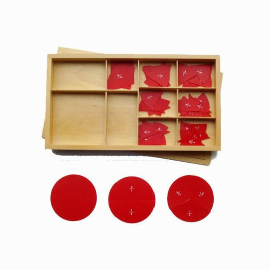 Moyo Montessori - Breukencirkels met houten doos - Playlaan