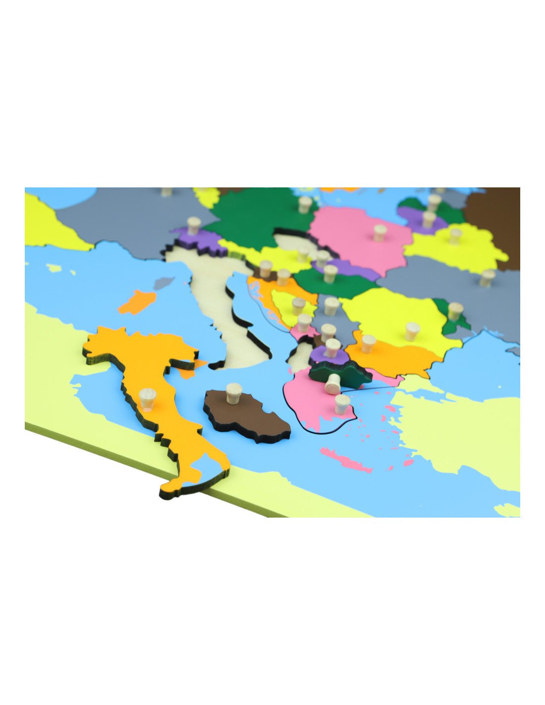 Moyo Montessori - Europa puzzelkaart - Montessori - Playlaan