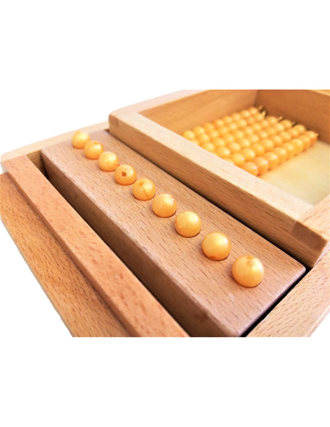 Moyo Montessori - Negenspel - decimale stelsel met kisten - Playlaan