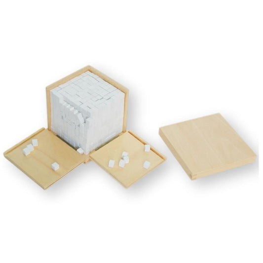 Moyo Montessori - Volumedoos met 1000 kubussen - Montessori - Playlaan