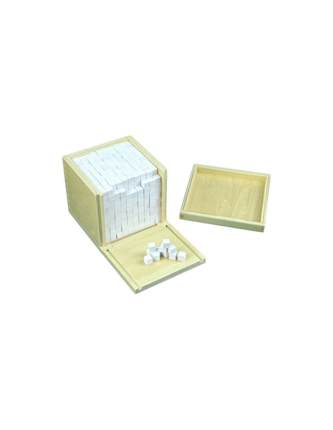 Moyo Montessori - Volumedoos met 1000 kubussen - Montessori - Playlaan