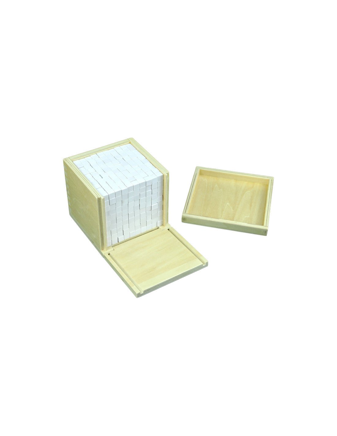 Moyo Montessori - Volumedoos met 1000 kubussen - Montessori - Playlaan