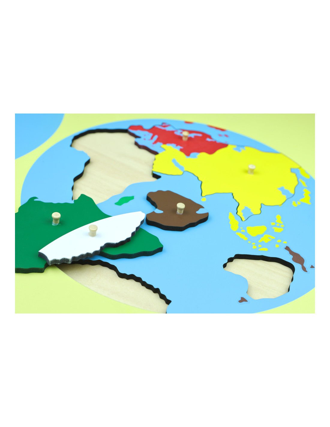 Moyo Montessori - Wereldpuzzelkaart - Montessori - Playlaan