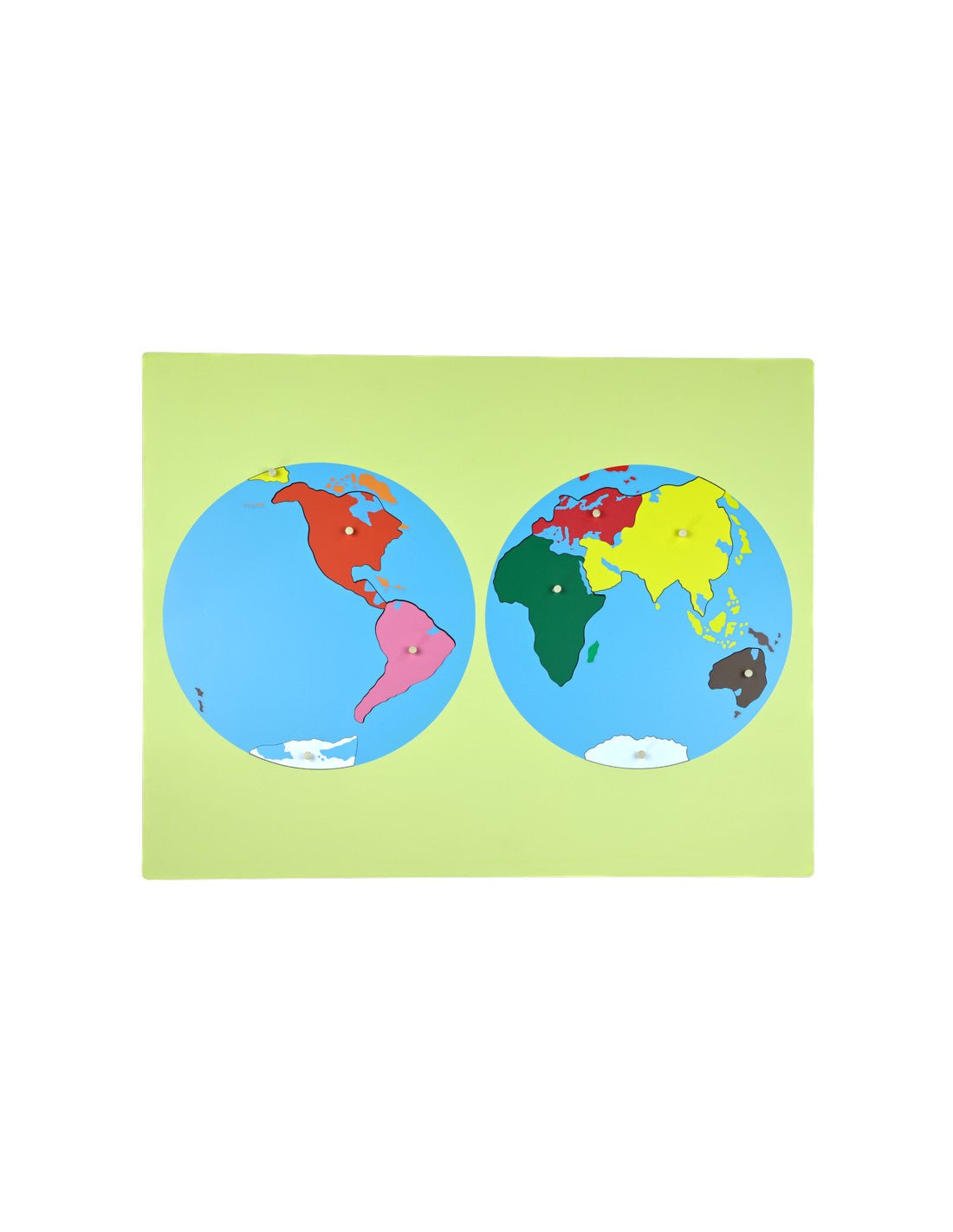 Moyo Montessori - Wereldpuzzelkaart - Montessori - Playlaan