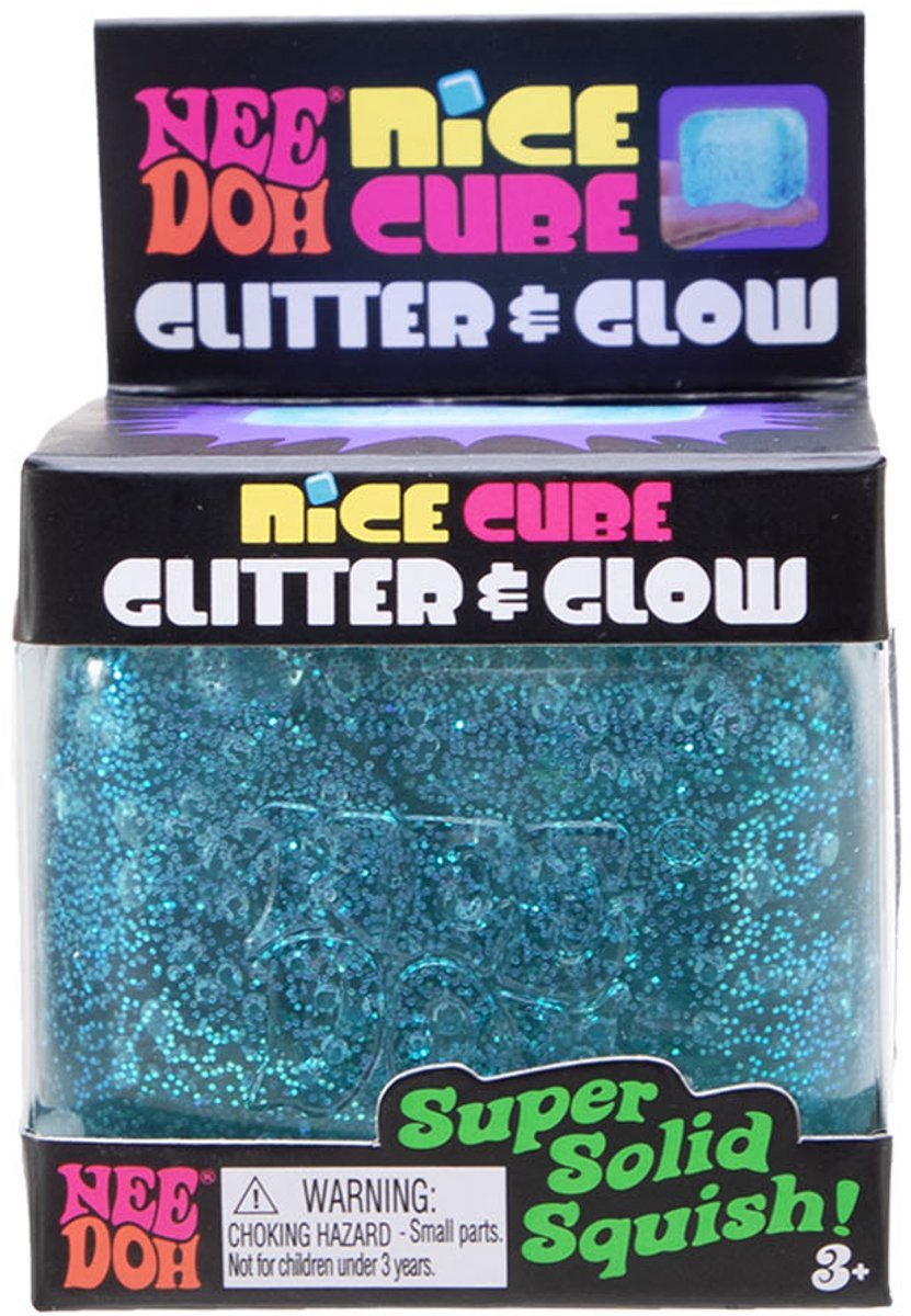Needoh - Needoh - Glitter & Glow Nice Cube 1st assorti - Playlaan