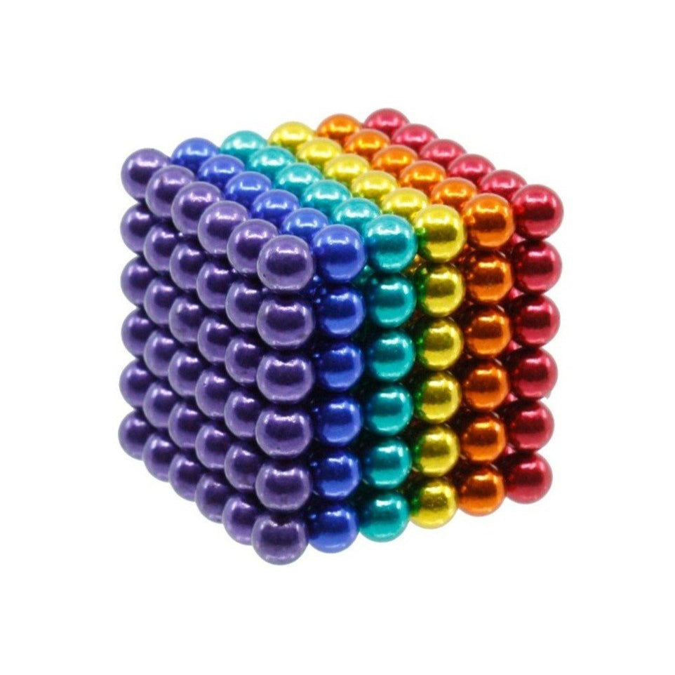 Neocube - Neocube - Magneet balletjes 216 stuks (dia 5mm) - Regenboog - Playlaan
