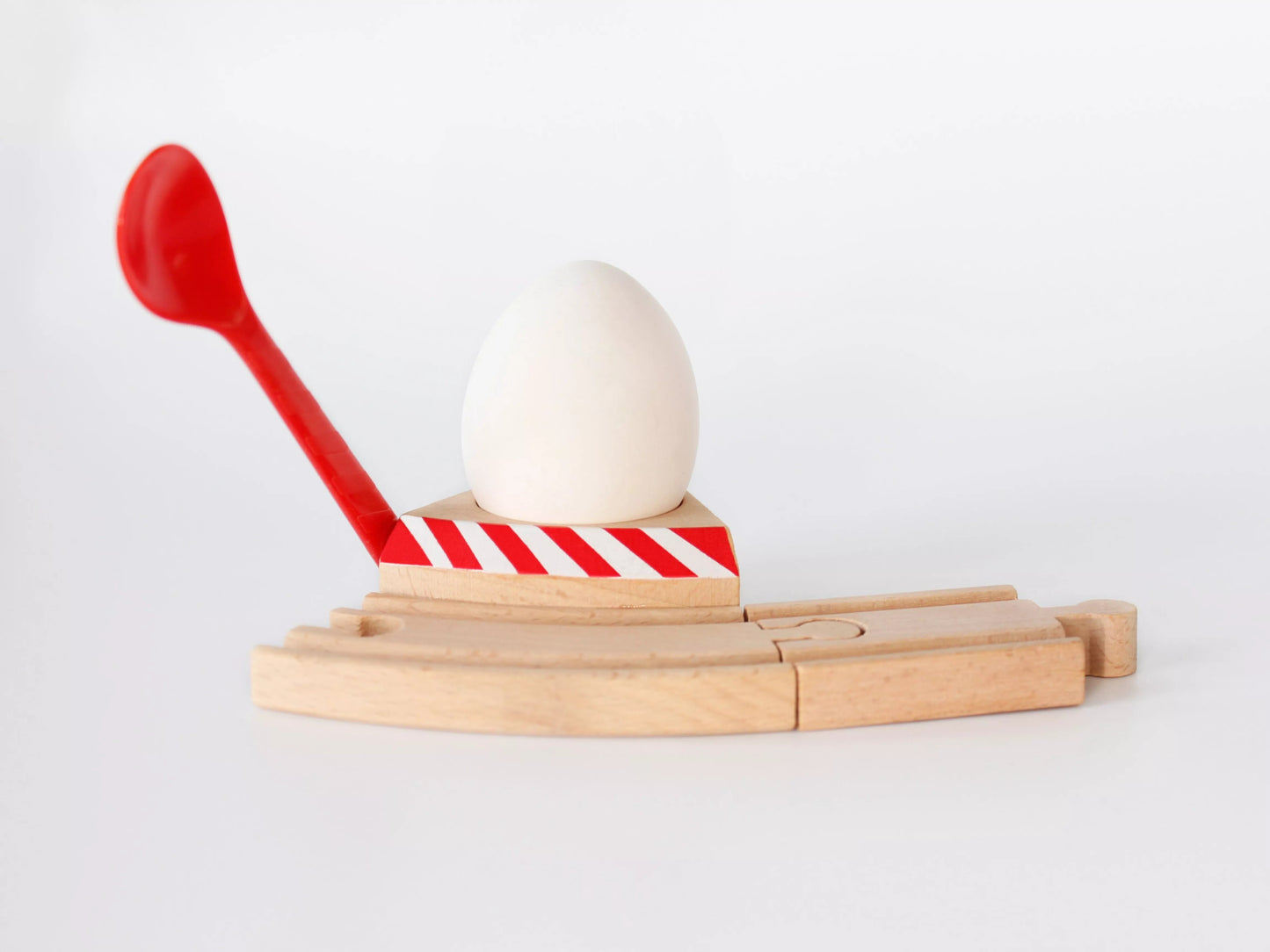 Neue Freunde - Eierdopje Spoor met Lepel - Ontbijt Set - Playlaan
