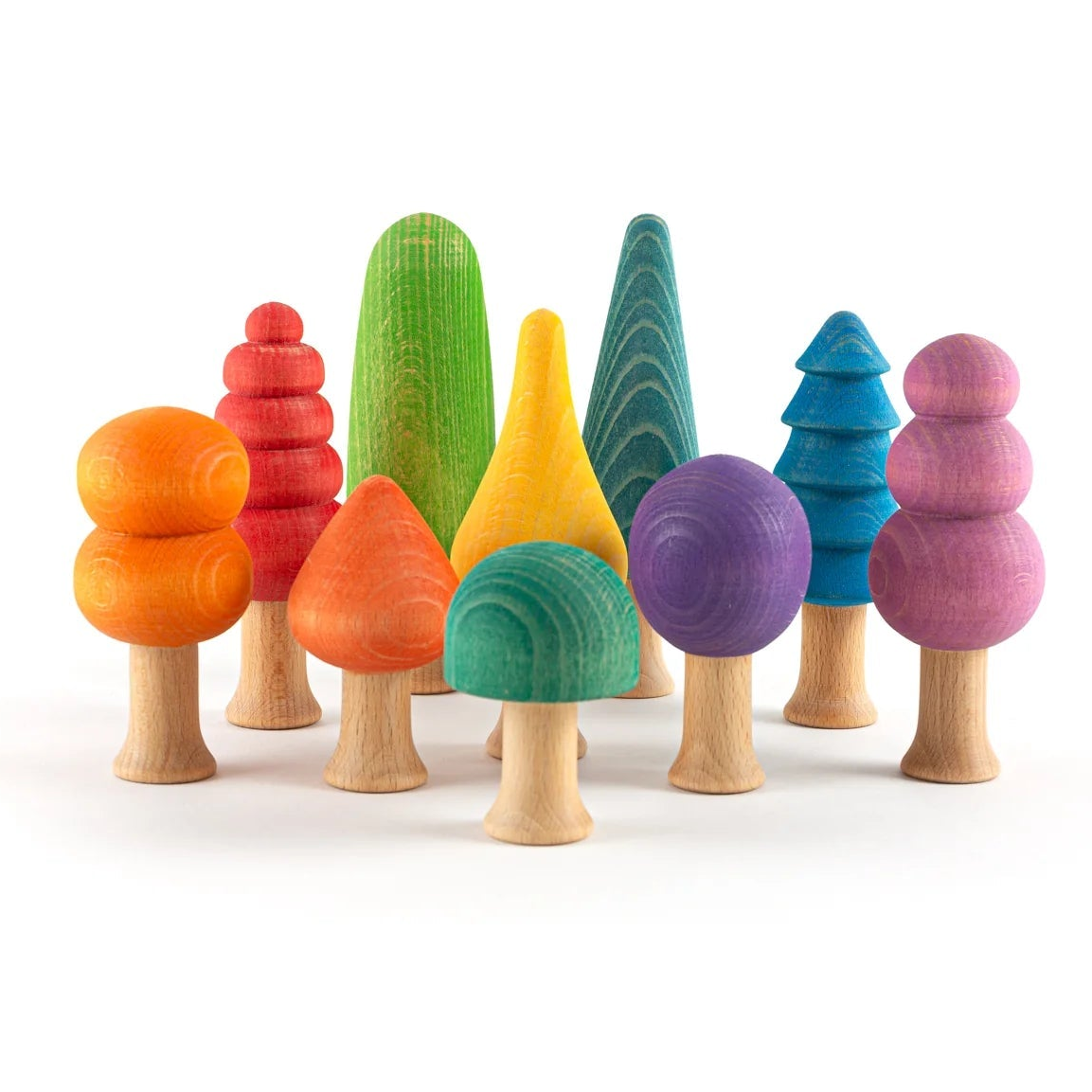 Ocamora - Forest - Houten Bomen Regenboog - Playlaan