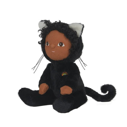 Olli Ella - Dinky Dinkum Doll - Carson Cat - Black - Playlaan