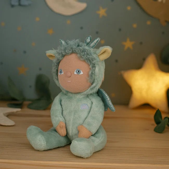 Olli Ella - Dinky Dinkum Doll - Dante Dragon - Green - Playlaan