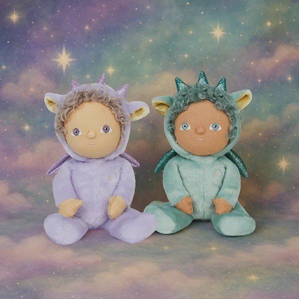 Olli Ella - Dinky Dinkum Doll - Dante Dragon - Green - Playlaan