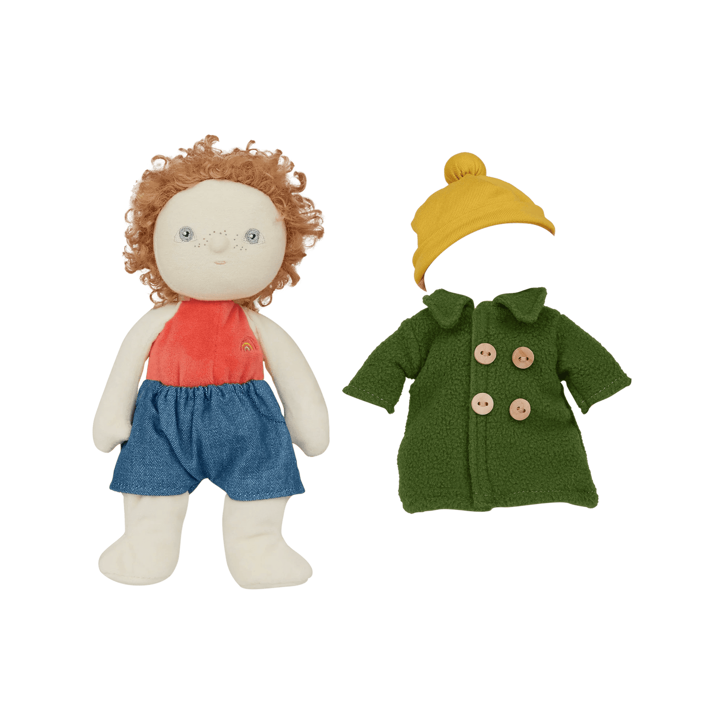 Olli Ella - Dress Me Dinky - Charlie Chestnut - Groen - Playlaan
