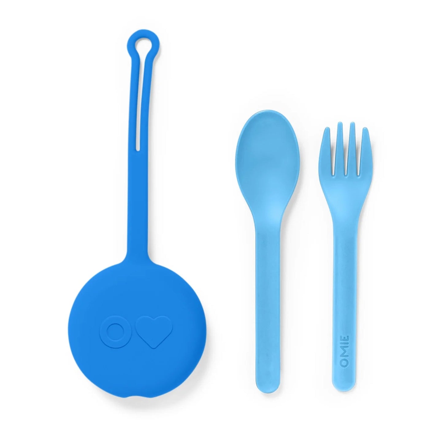 Omielife - Omielife - Bestekset in Hoesje OmiePod - Blauw - Playlaan