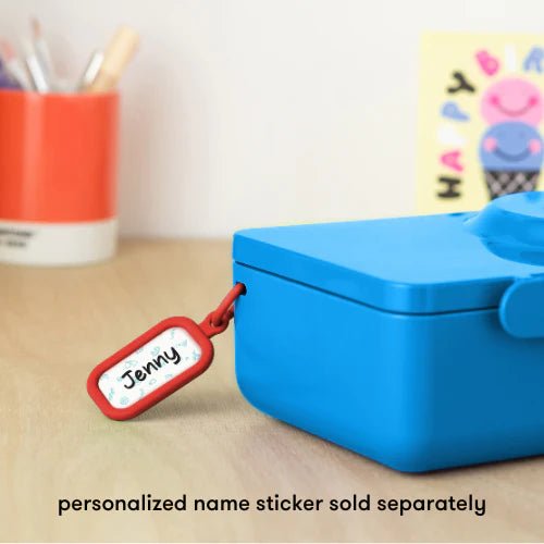 Omielife - Omielife - OmieBox UP Bento lunchbox met RVS thermos soepbeker - Kosmisch blauw - Playlaan