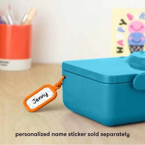 Omielife - Omielife - OmieBox UP Bento lunchbox met RVS thermos soepbeker - Teal groen - Playlaan