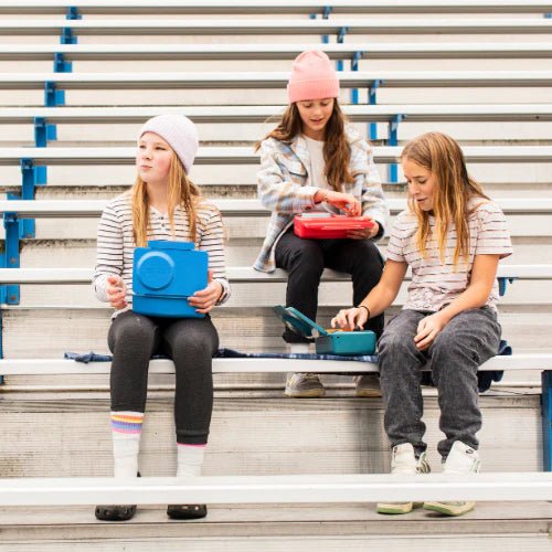 Omielife - Omielife - OmieBox UP Bento lunchbox met RVS thermos soepbeker - Teal groen - Playlaan