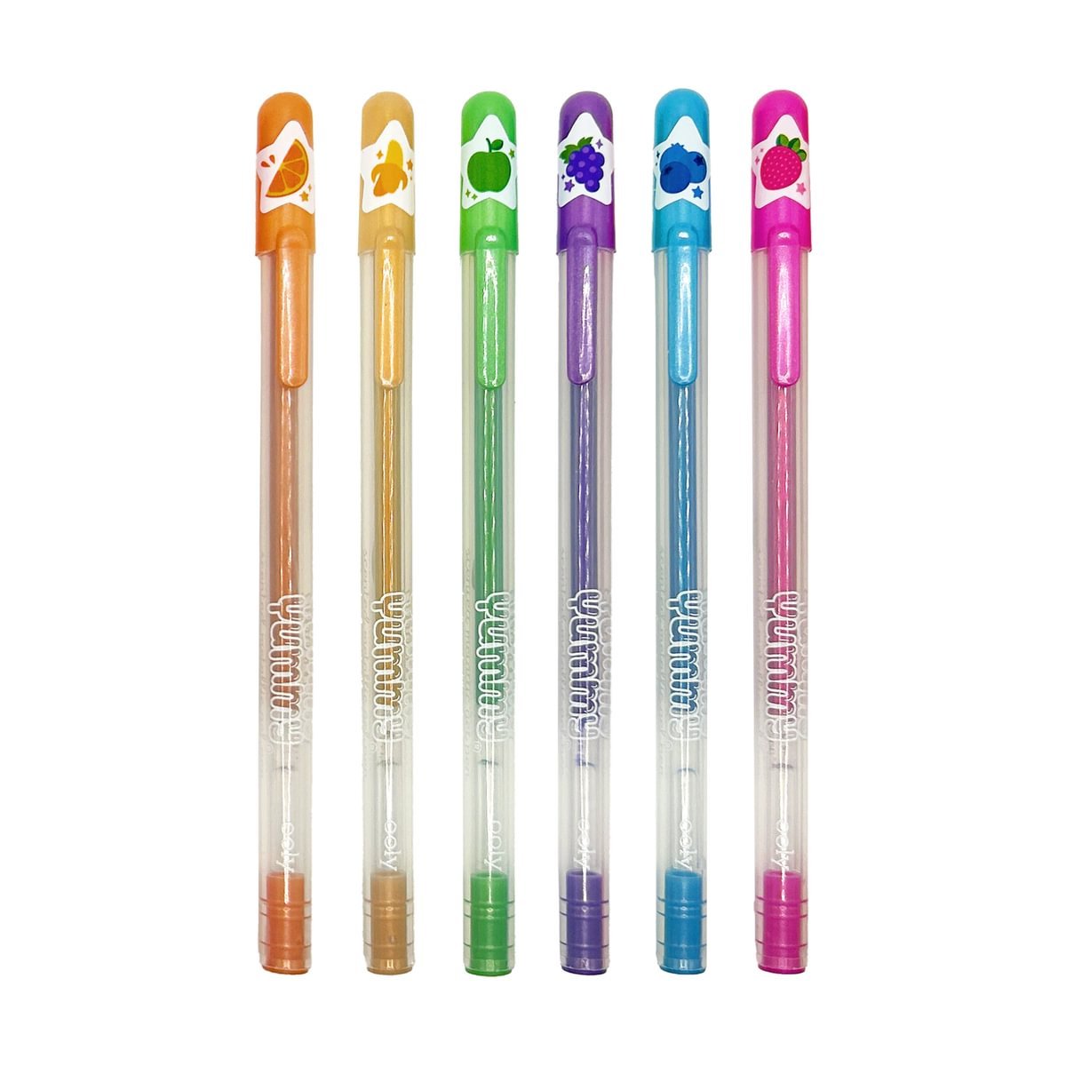 Ooly - Yummy Yummy Geurende Gelpennen - Metallic - Playlaan