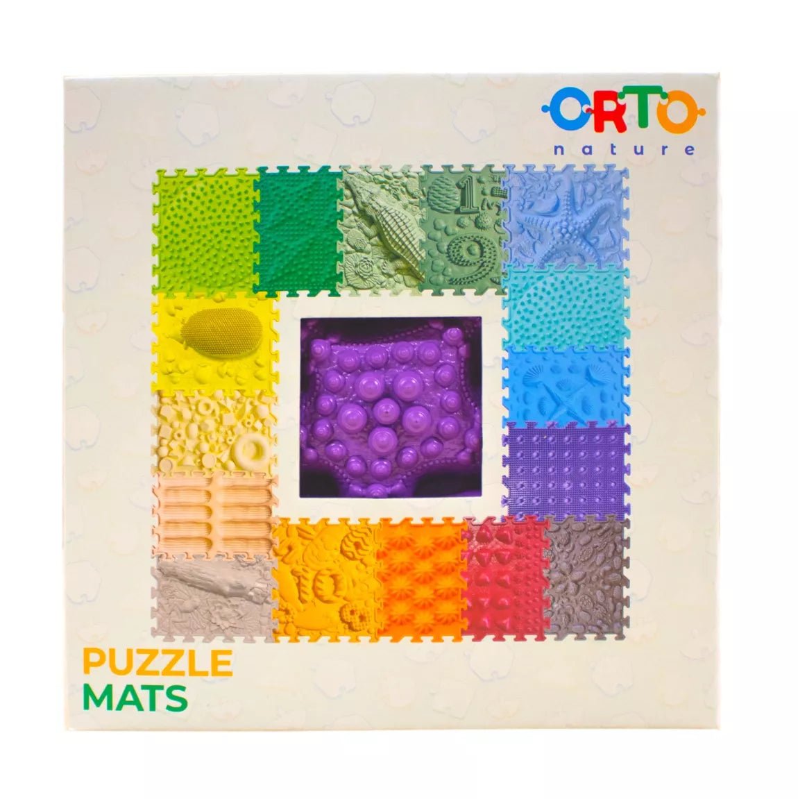 Ortonature - Ortonature - Orthopedische puzzelvloermat - Set "Joyful Land" - Playlaan