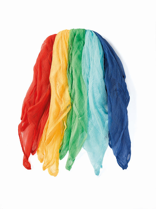 Ostheimer - Decoratie Sjaals Doeken Zomer 5 stuks 90x90cm per doek - Playlaan