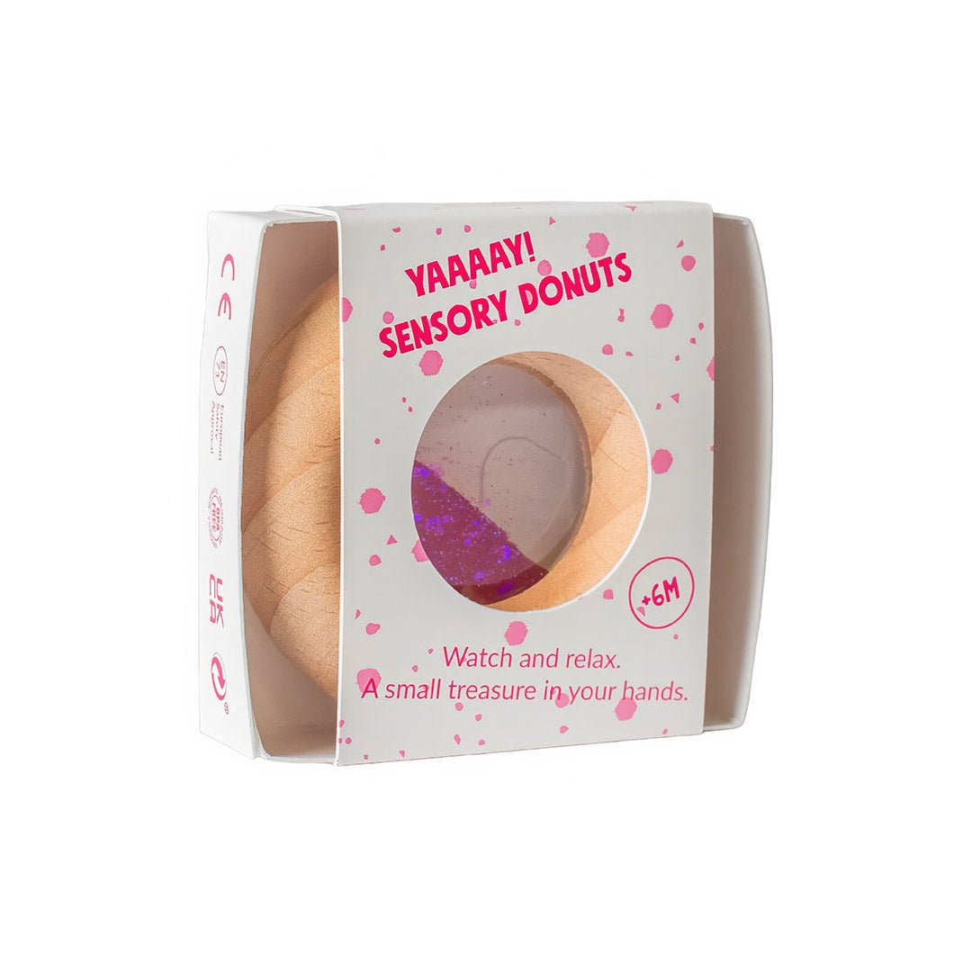 Petit Boum - Petit Boum - Sensorische Calm Donut - Roze - Playlaan