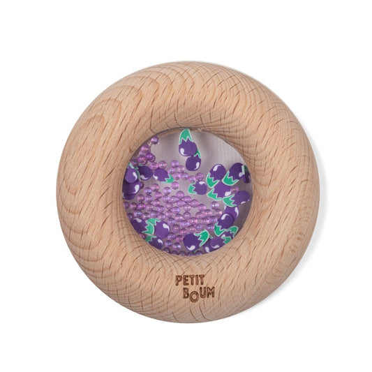 Petit Boum - Petit Boum - Sensorische Donut - Aubergine - Playlaan