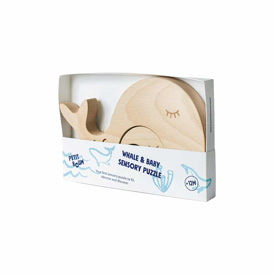 Petit Boum - Petit Boum - Sensorische puzzel Walvis - Playlaan