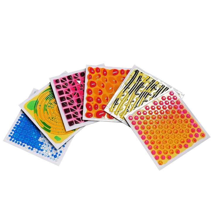 Playlaan - Sensorische Vloertegels Tactiele Textuur set van 6 (30x30cm) - Playlaan