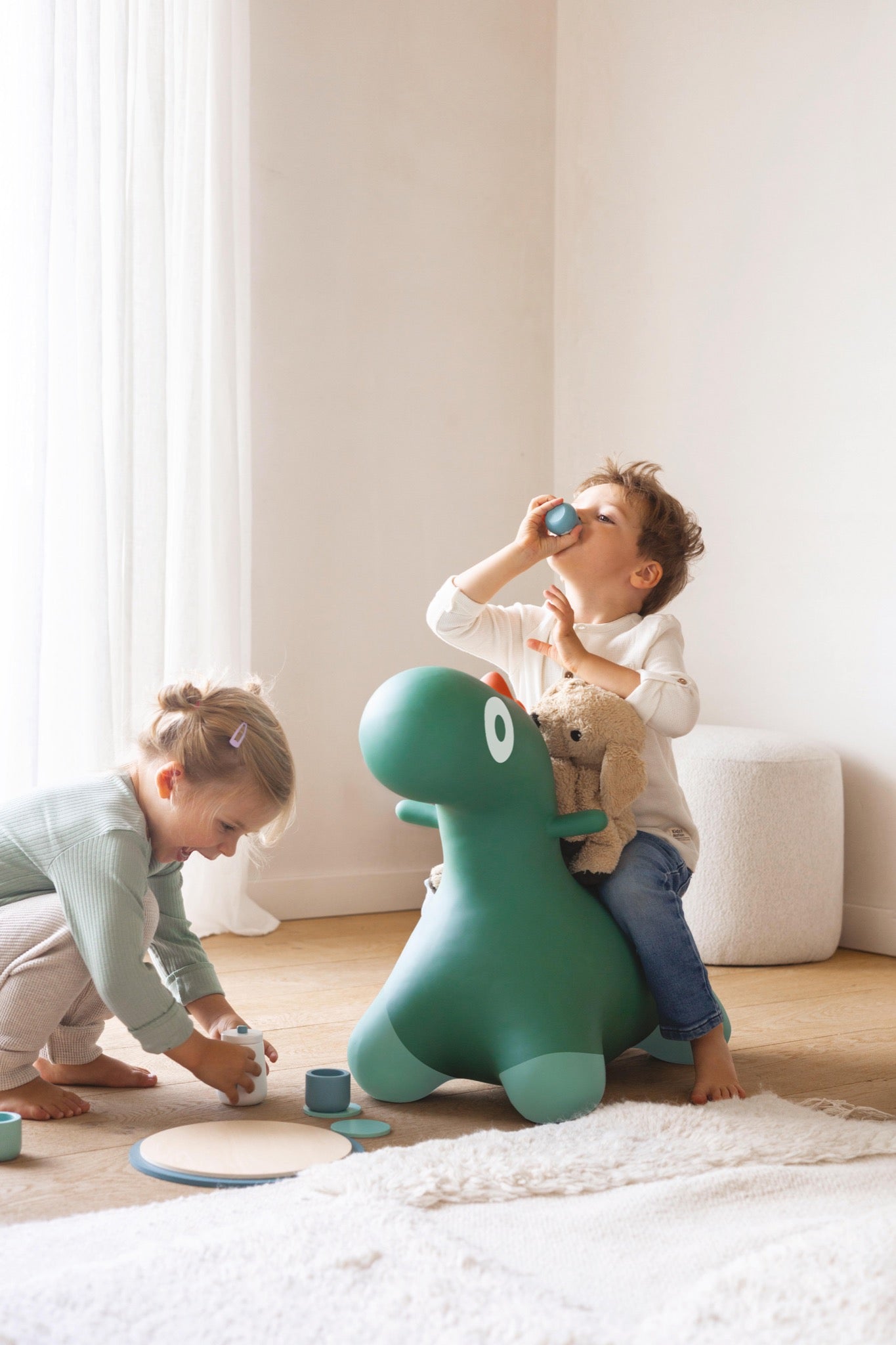 Quut - Quut - Skippydier Hoppi Dino - Garden Green - Playlaan