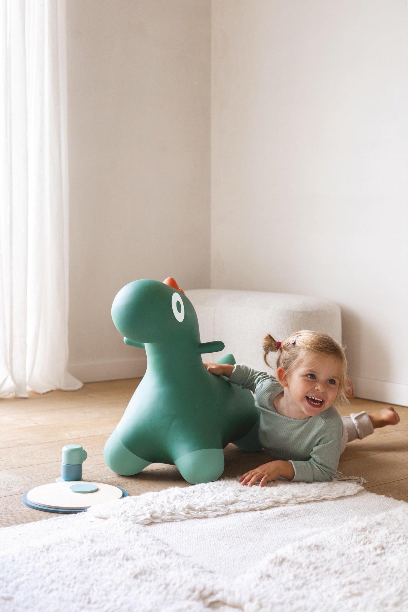 Quut - Quut - Skippydier Hoppi Dino - Garden Green - Playlaan
