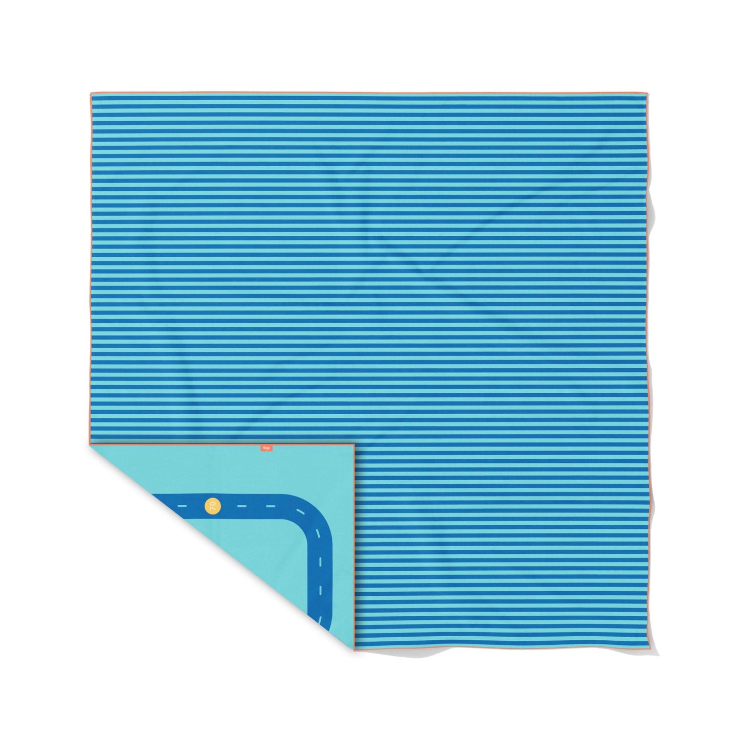 Quut - Quut - Speelhanddoek (180 x 180cm) - Road - Playlaan