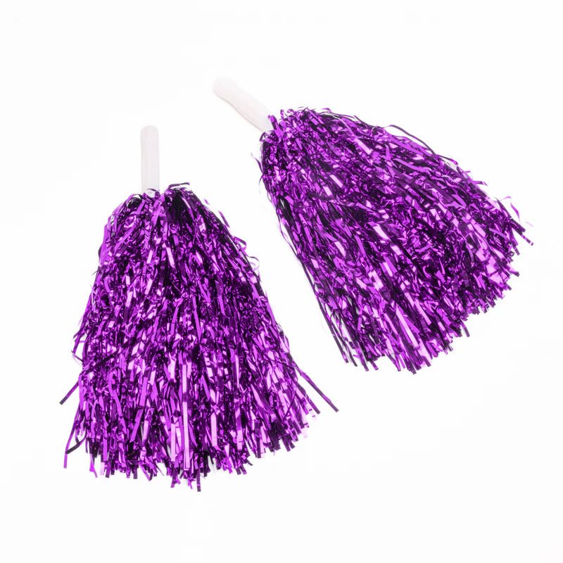 Ratatam - Ratatam - Cheerleader pompons 2 stuks - Paars - Playlaan