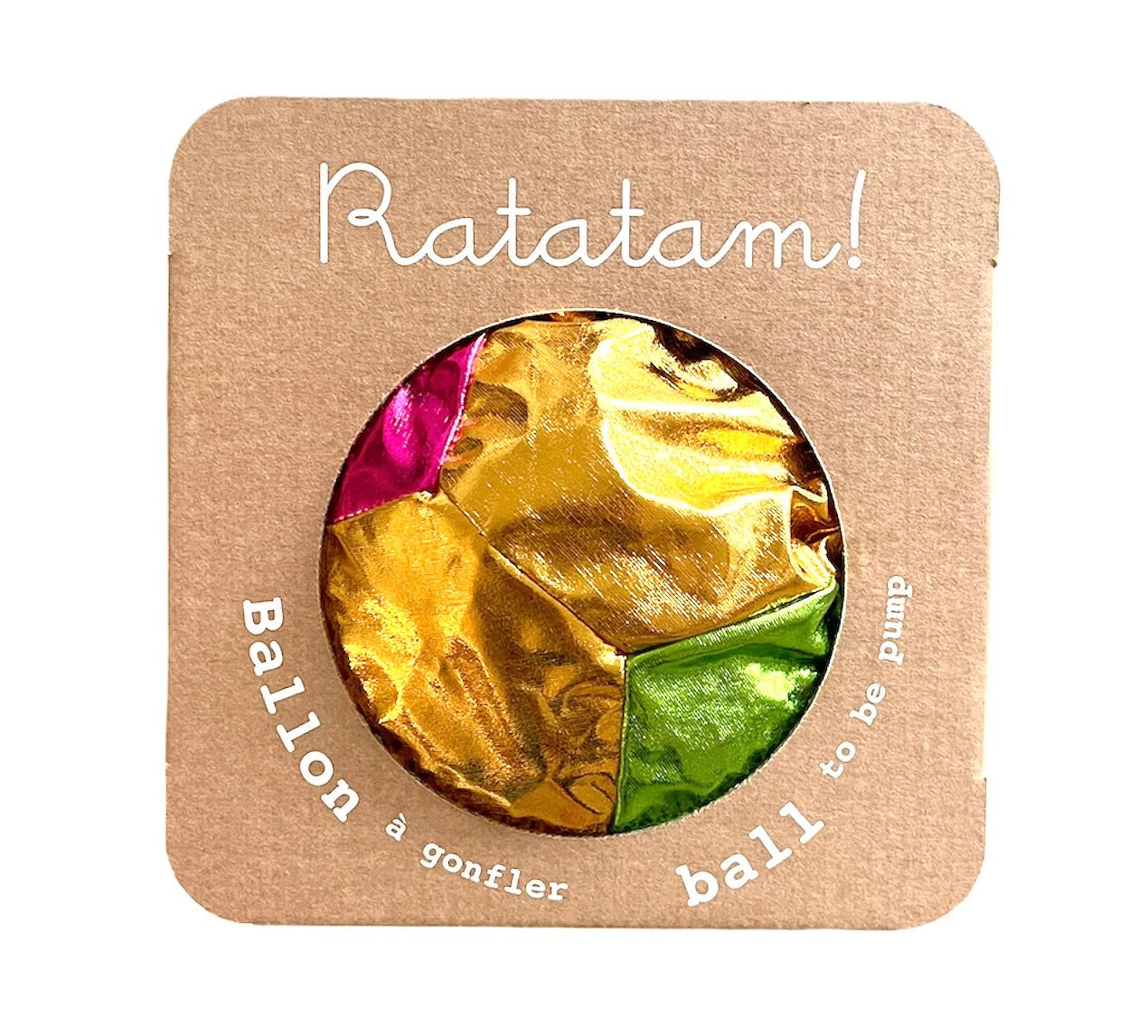Ratatam - Ratatam - Voetbal Multi Metallic 22cm - Playlaan
