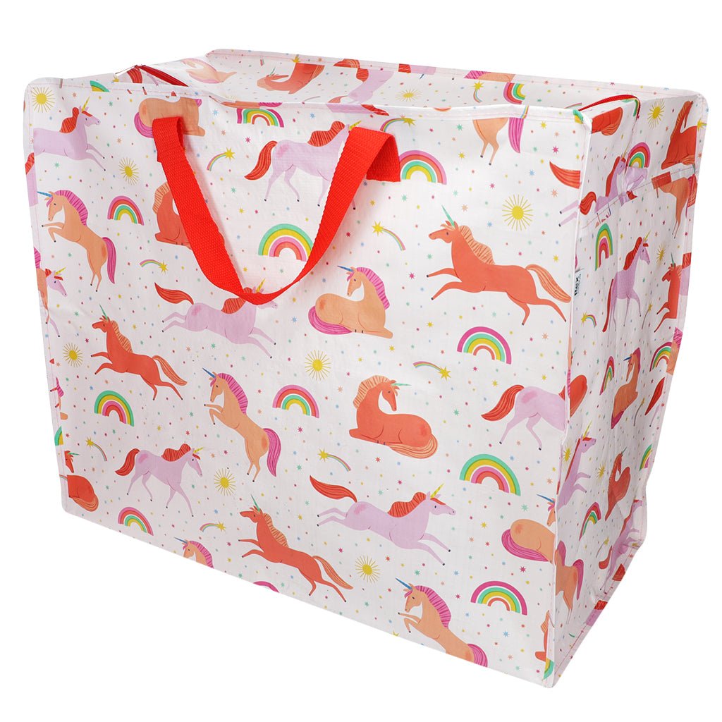 Rex London - Jumbo storage bag - Unicorns - Playlaan