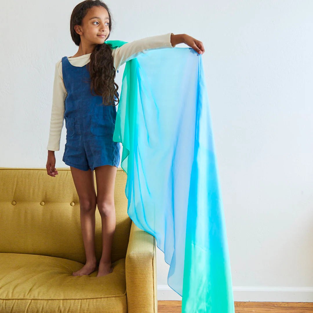 Sarah's Silks - Speelzijde Groot - Zee - Playlaan