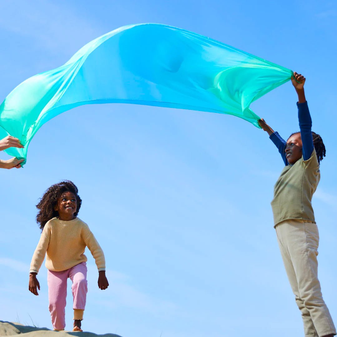 Sarah's Silks - Speelzijde Groot - Zee - Playlaan