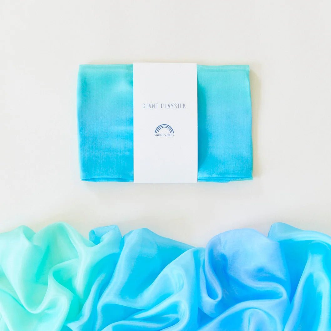 Sarah's Silks - Speelzijde Groot - Zee - Playlaan