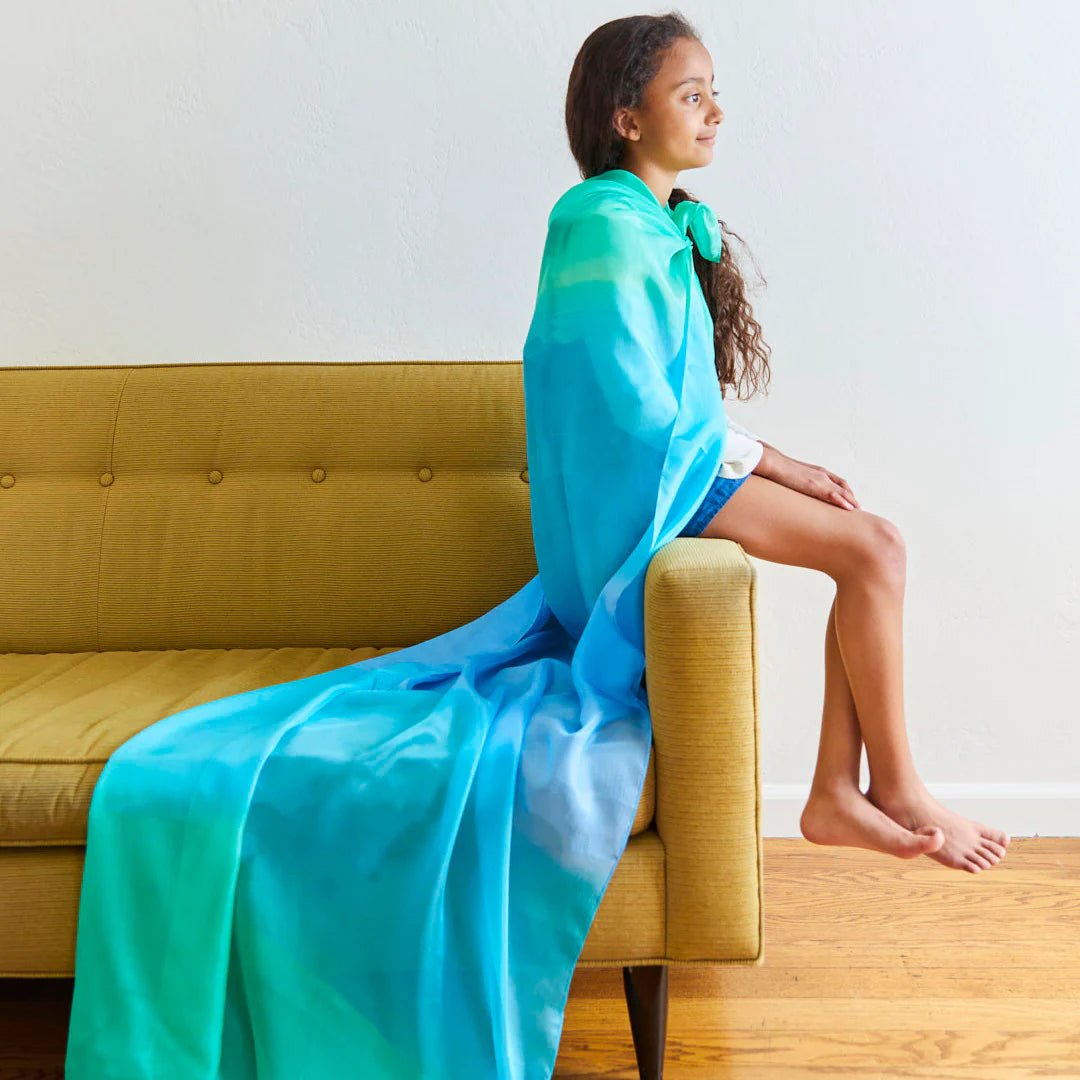 Sarah's Silks - Speelzijde Groot - Zee - Playlaan