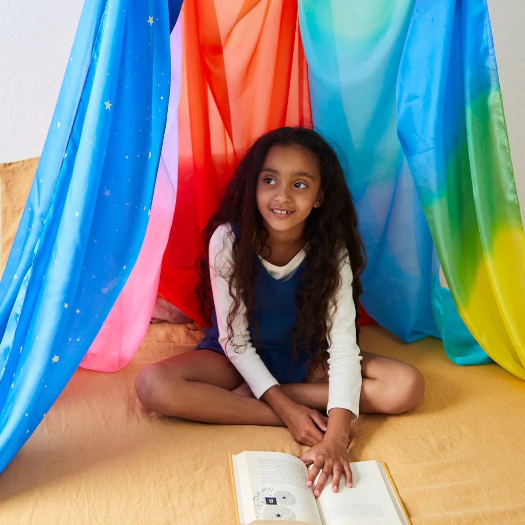 Sarah's Silks - Speelzijde Groot - Zee - Playlaan