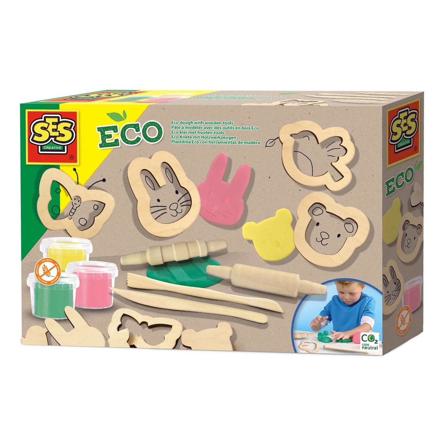 SES - Eco Klei met Houten Tools - Playlaan