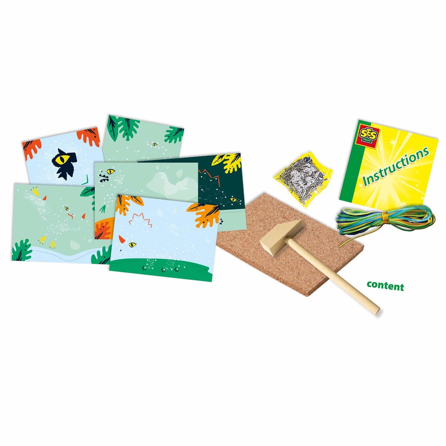 SES - Hammertje Tik String Art Dino - Playlaan