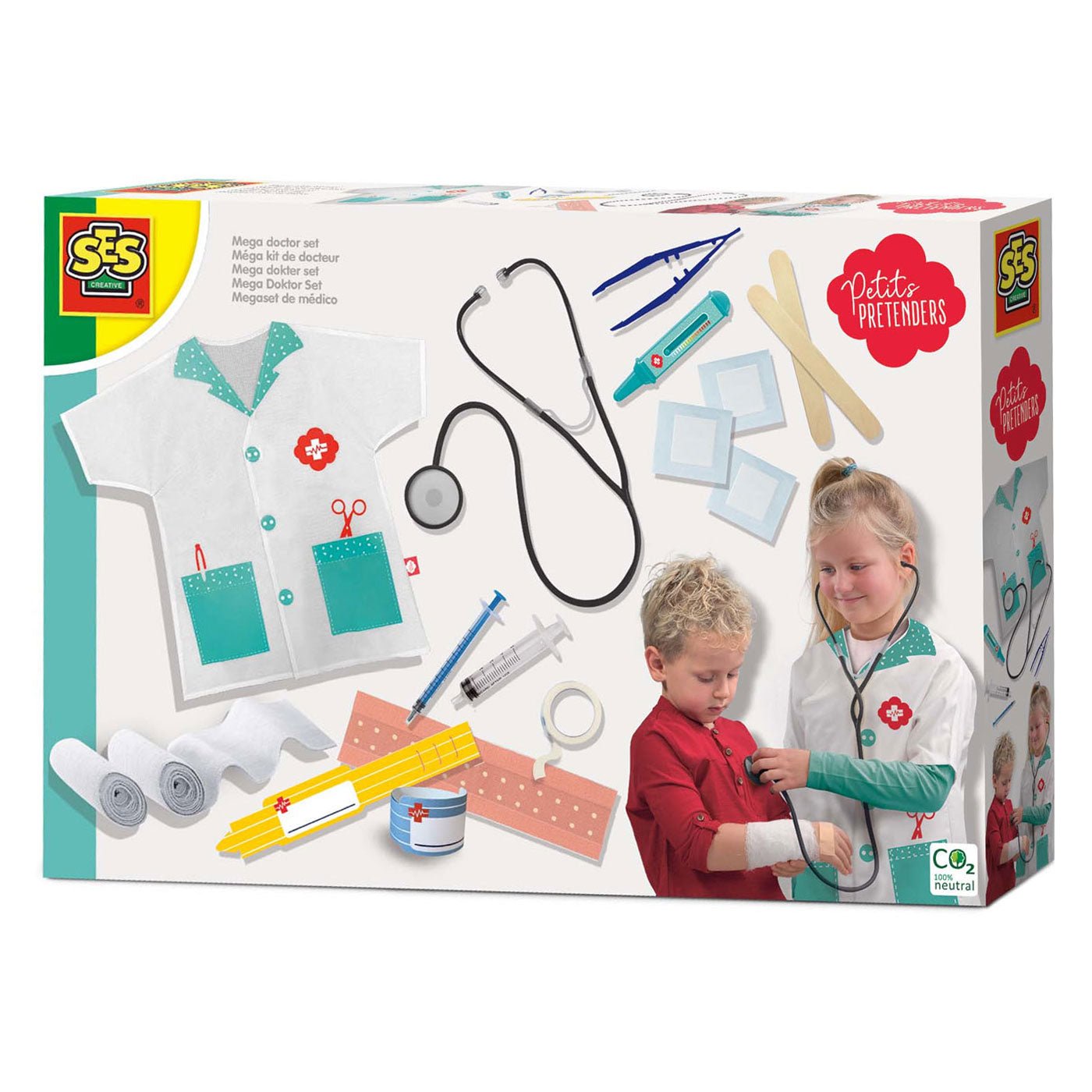 SES - Petits Pretenders Mega Doktor Set - Playlaan