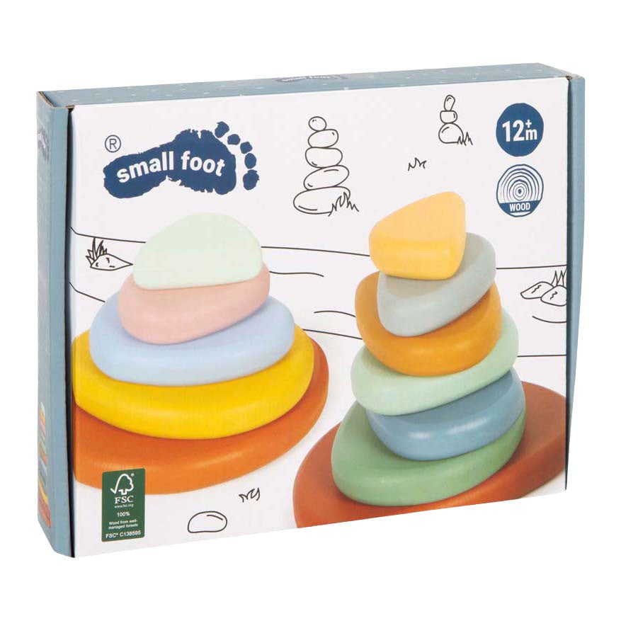 Small Foot - Small Foot - Houten balanceerstenen Montessori - Playlaan