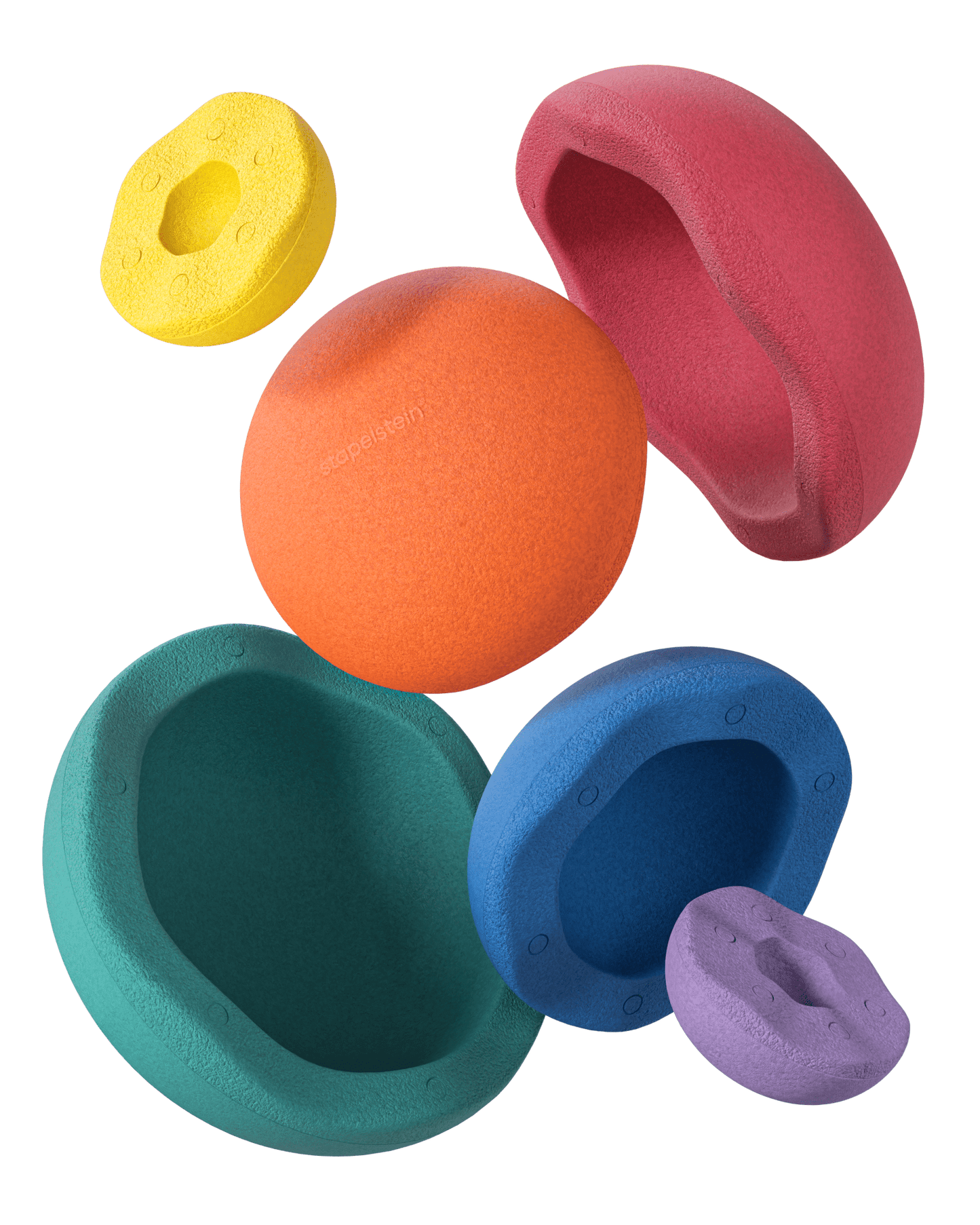 Stapelstein - Stapelstein® Inside Classic Regenboog Set van 6 - Playlaan