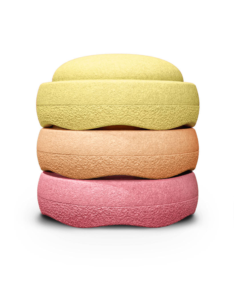 Stapelstein - Stapelstein® Orginal Set van 3 Warm Pastel - Playlaan