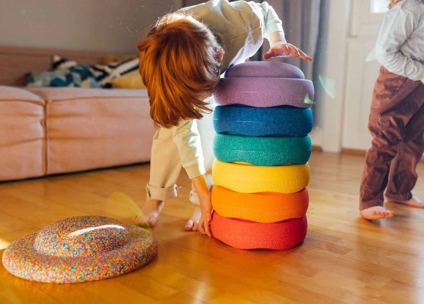 Stapelstein - Stapelstein® Rainbow Classic Set 6+1 - Playlaan