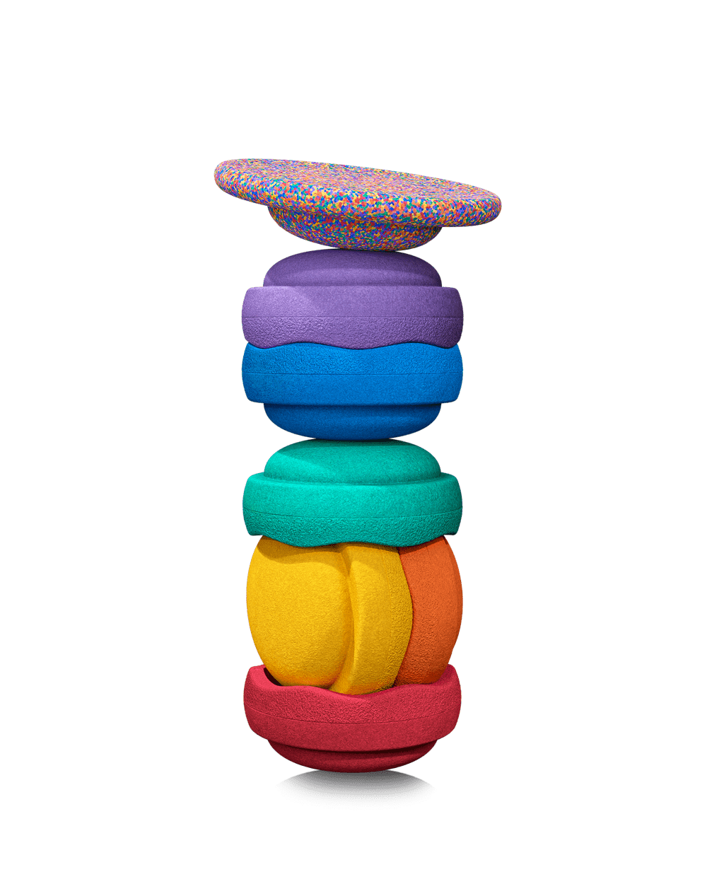 Stapelstein - Stapelstein® Rainbow Classic Set 6+1 - Playlaan