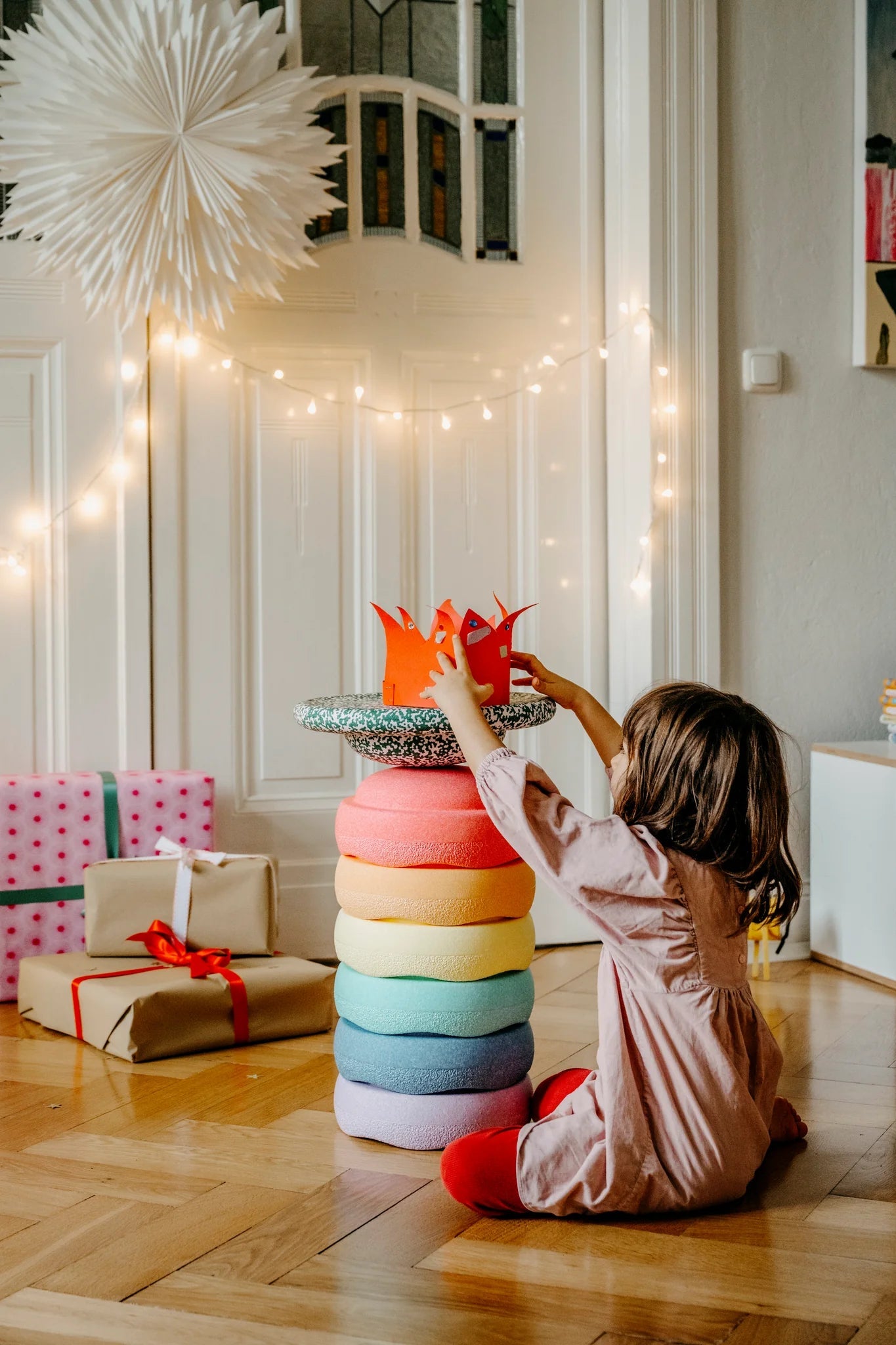 Stapelstein - Stapelstein Special Rainbow Set Blush Pastel - Playlaan