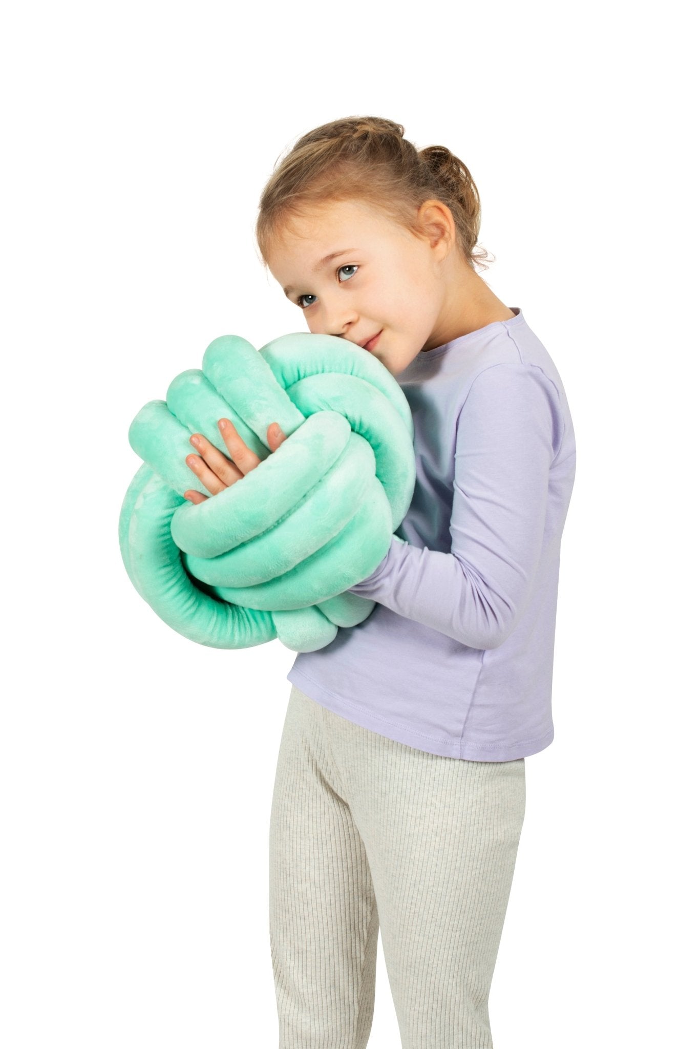 Stimove - Stimove - Sensorische knuffelball 26 cm - Watergroen - Playlaan