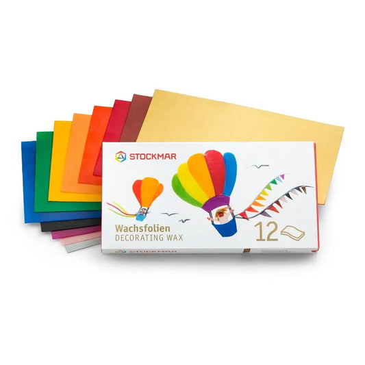 Stockmar - Stockmar - Versierwas breed - 20x10 cm - ass. 12 kl. - Playlaan